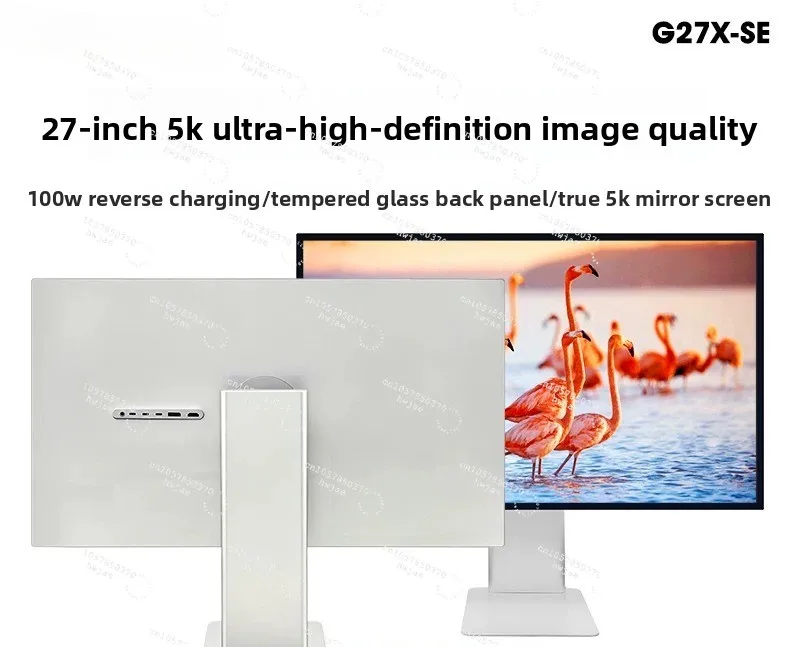 FOR Kuycon Display: 27-inch 5K75Hz laptop external mirror design G27XSE