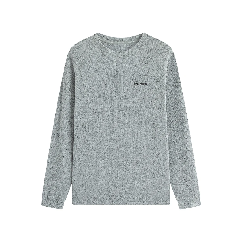 DROZENO Men's Long Sleeve Crewneck T-shirt Sexy Loose Top Base Shirt for Spring Sports