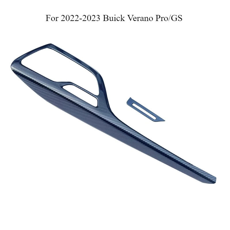 For 2022-2023 Buick Verano Pro/GS Stainless Steel Interior Trim Kit - Premium Gear Shift Panel & Console Cover Set