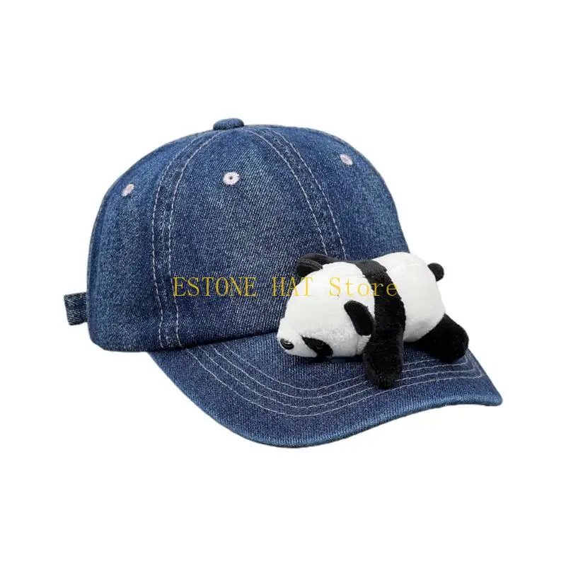 

49MF для взрослых панде декоры бейсболка весна лето подростки Повседневная спортивная кепка для велосипедных походов на открытую