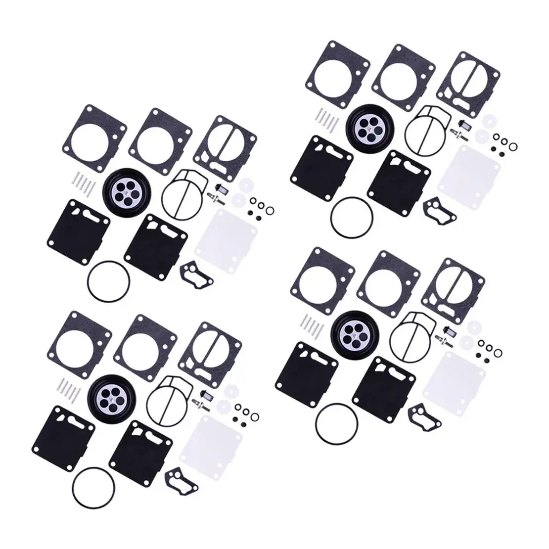 4 Sets Carburetor Carb Rebuild Repair Kits Fit for Seadoo GS GSI GSX GT GTI GTS GTX HX SP SPI SPX XP Challenger Daytona Polaris