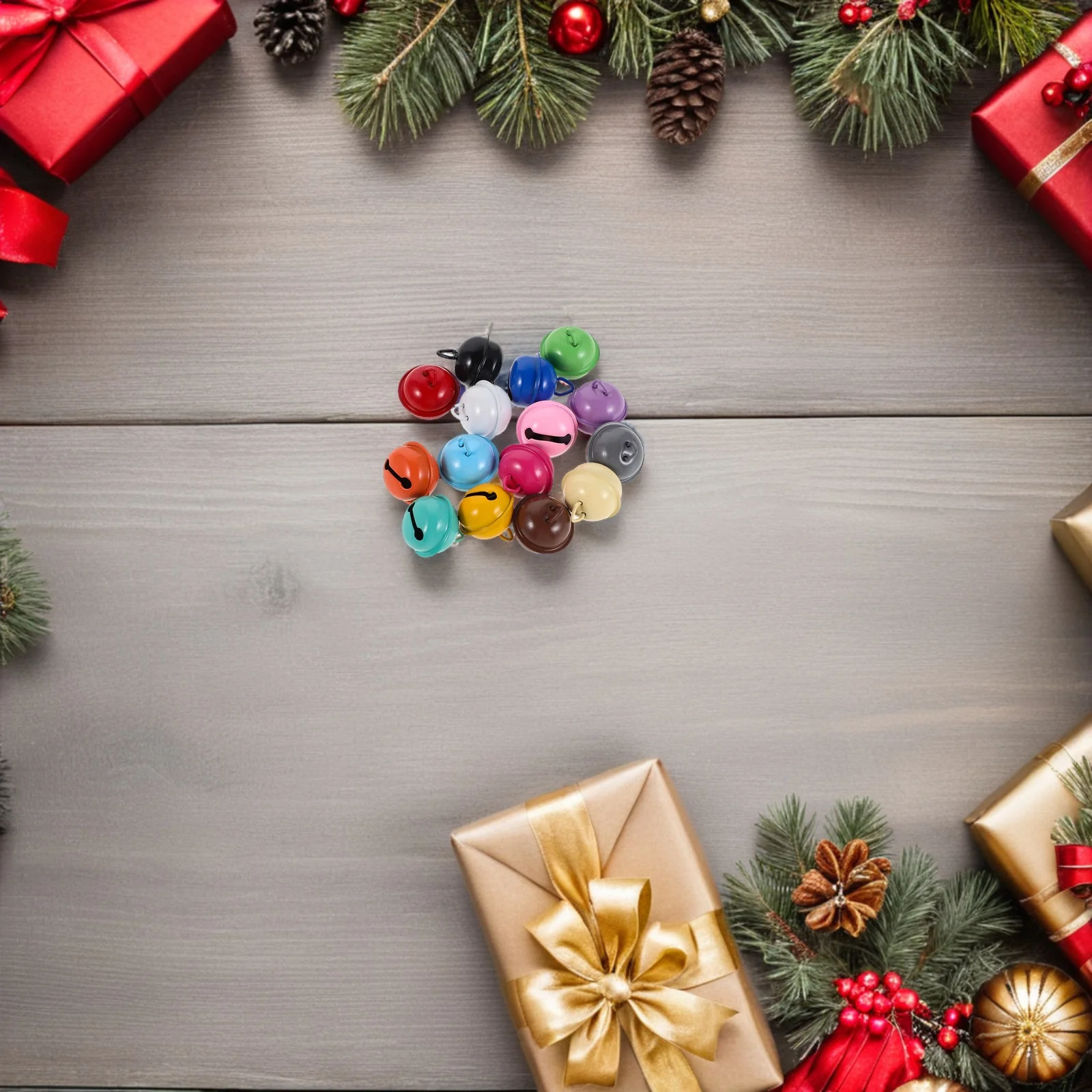 

100Pcs Colorful Pet Collar Charms Mini Bells for Cats Small Dogs Hanging Pendants Dog Training Bell Accessories