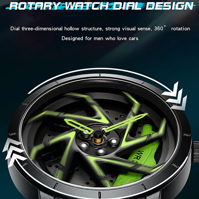 ساعات ساندا الأكثر مبيعاً ، ساعات الرجال ، ساعة رياضية مقاومة للماء مع حزام ، ساعة يد كوارتز بحافة عجلة دوارة