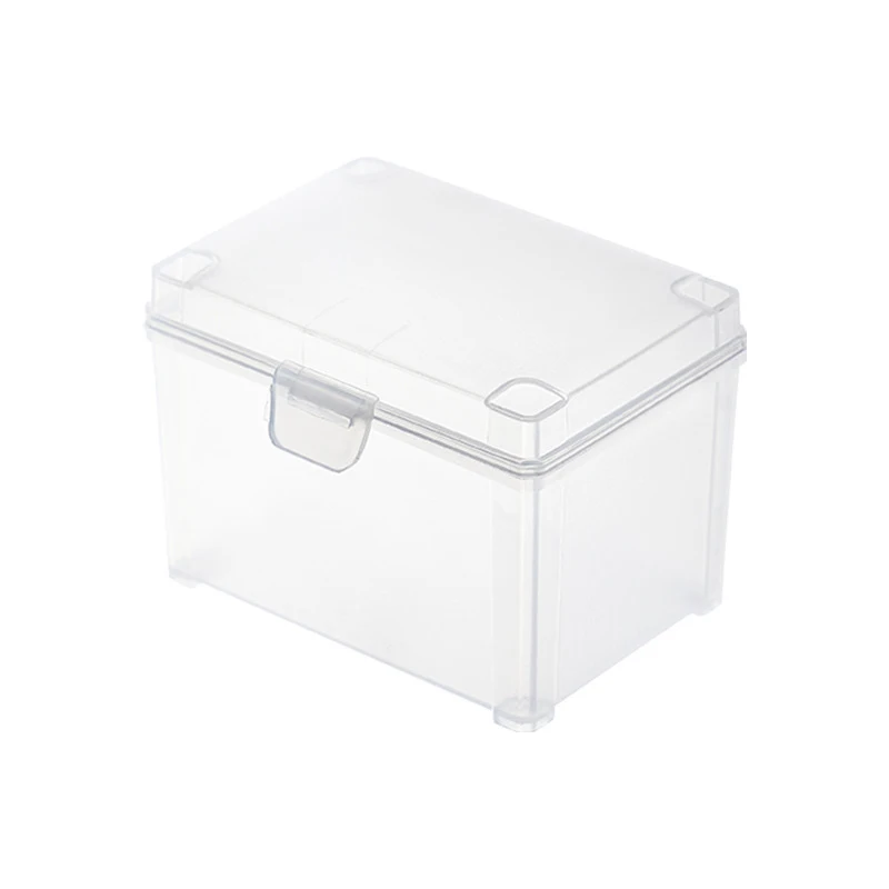 1/2pcs Card Storage Box For Game Cards Trading Cards Sports Cards Playing Card Case Clear Stackable Card Storage Box