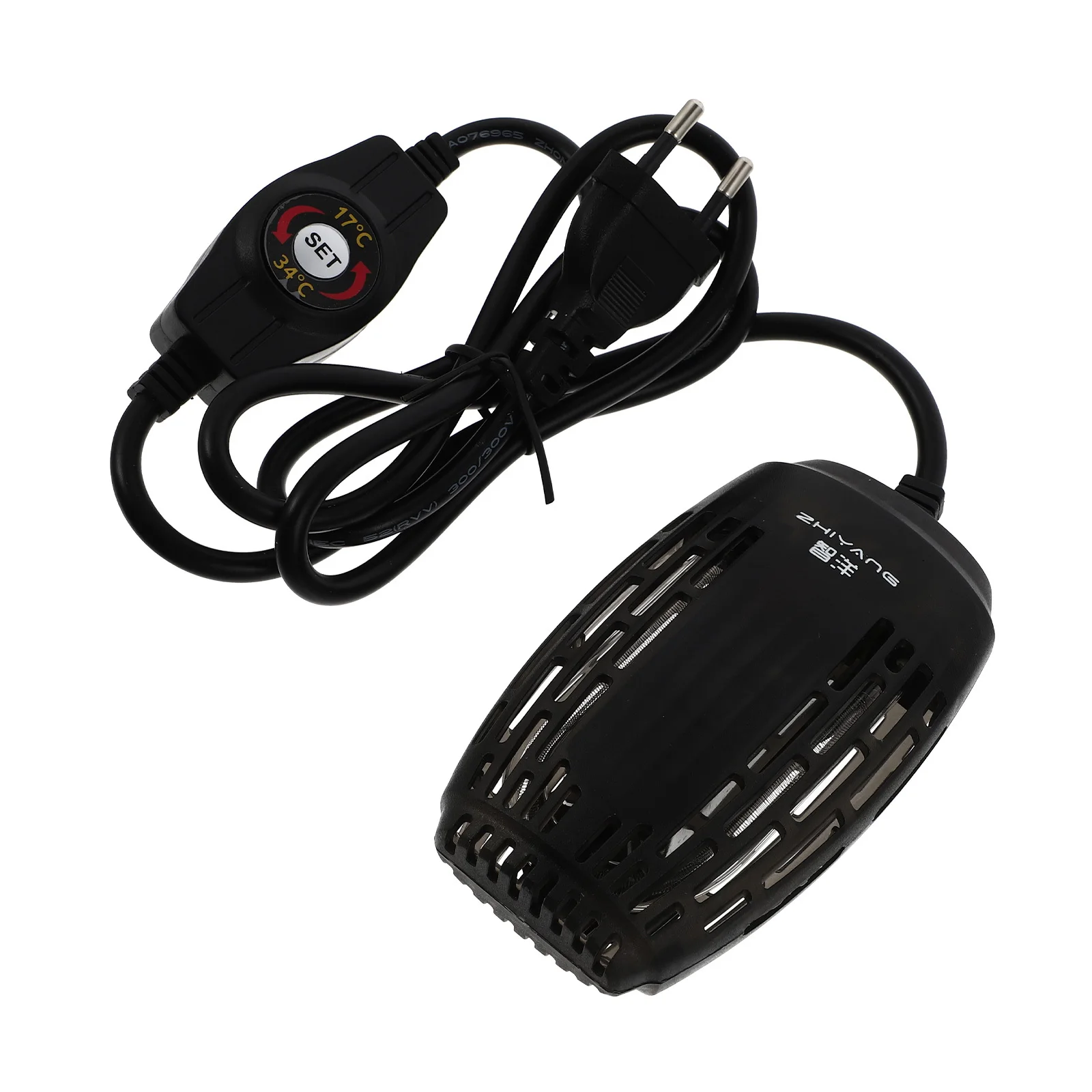 

LED Display Auto Constant Temperature Fish Tank Heater Eu Plug High-Quality Plastic Durable Safe Energy-Saving Mini Size Design