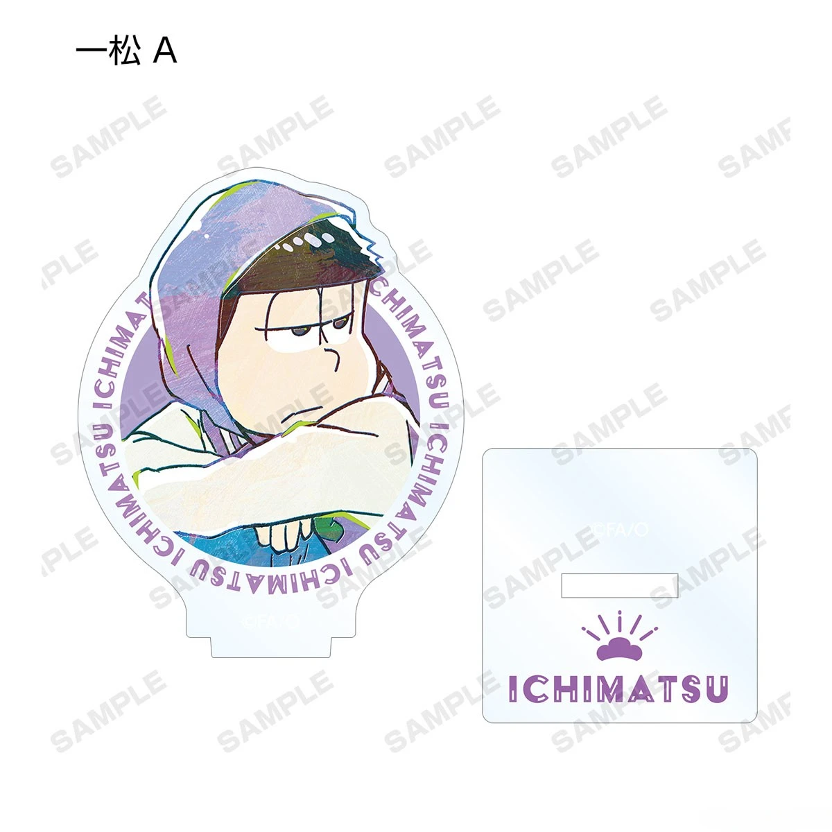 Gioco Choromatsu Todomatsu Karamatsu supporto acrilico bambola Anime Ichimatsu muslimex Mini figura modello piatto Cosplay giocattolo per regalo