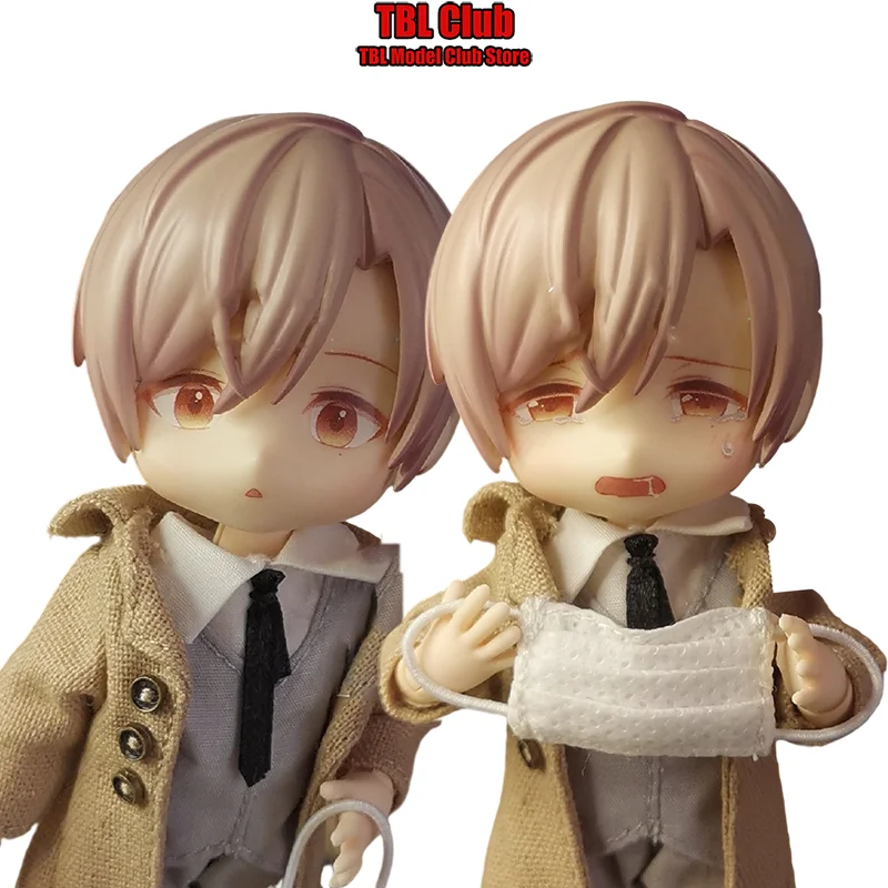 

Gsc Doll Replace Face OB11 Head Split Accessory 1/12 Scale 10 Plans Tadaomi Shirotani Mysophobia Patient For 6inch Action Figure
