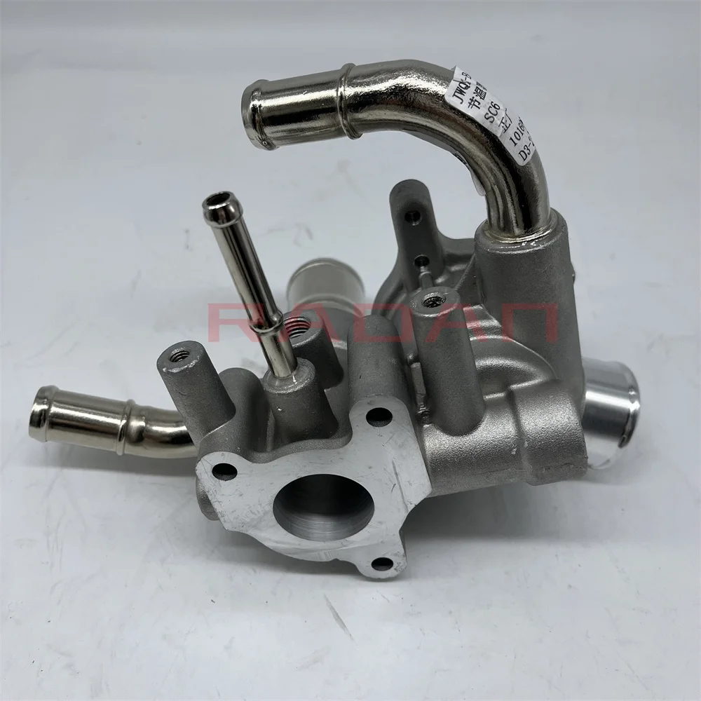Original Quality   Original Thermostat Seat Housing for Geely GC5 515 SC6  LG-4 LG-3 JLB-4G15 Engine 1016051387 view 6