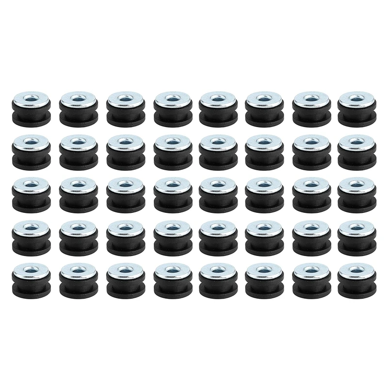 40 Set Universal Motorcycle Rubber Grommets Bolt Kit For Honda Yamaha Suzuki Kawasaki Fairings Windshield Accessories