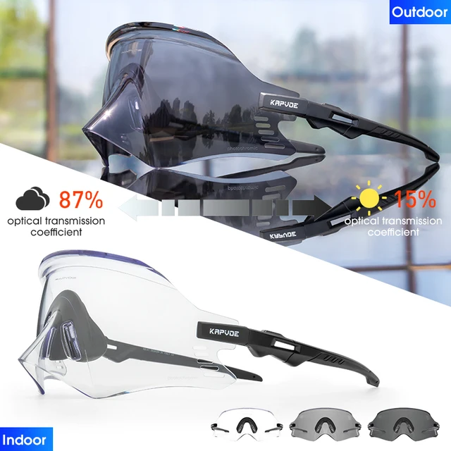 New Photochromic Sunglasses Fashion Luxury Man Glasses for Driving Fishing Cycling Glasses Travel Golf Women Bike Goggles