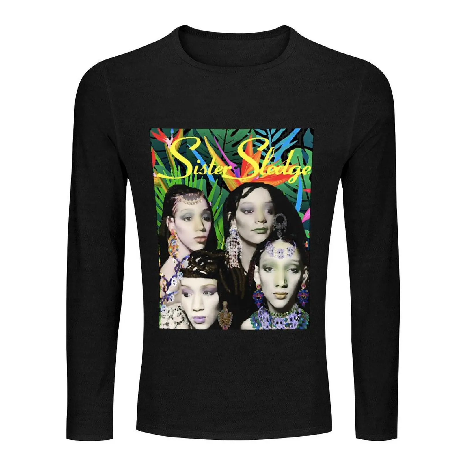 SISTER SLEDGE Long T-Shirt vintage clothes quick drying t-shirt mens tall t shirts