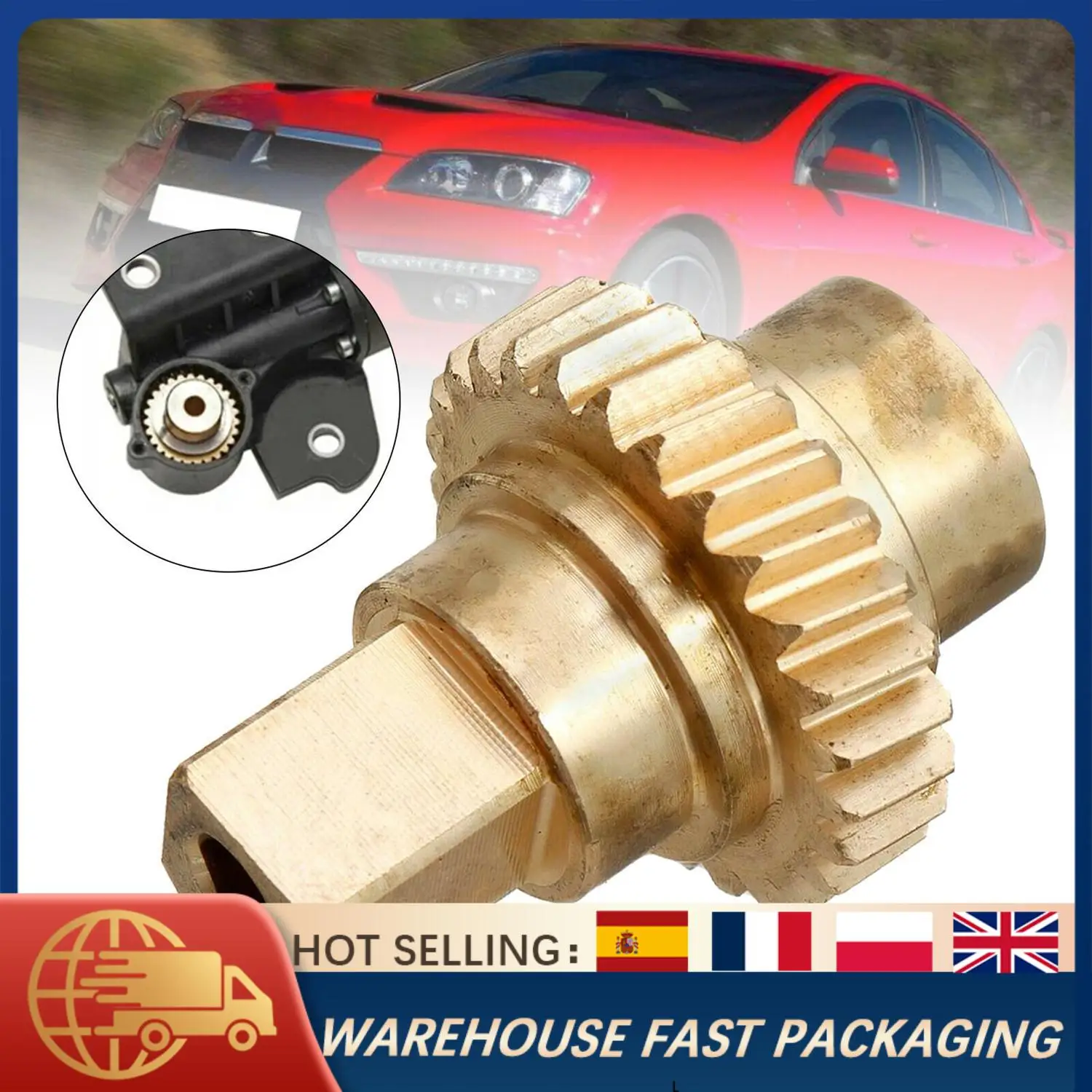 

93188313 Actuator Gear Motor Brass Replacement For Holden Twintop 2005-2010 Roof Parcel Shelf Winglet Flap Repair High Quality