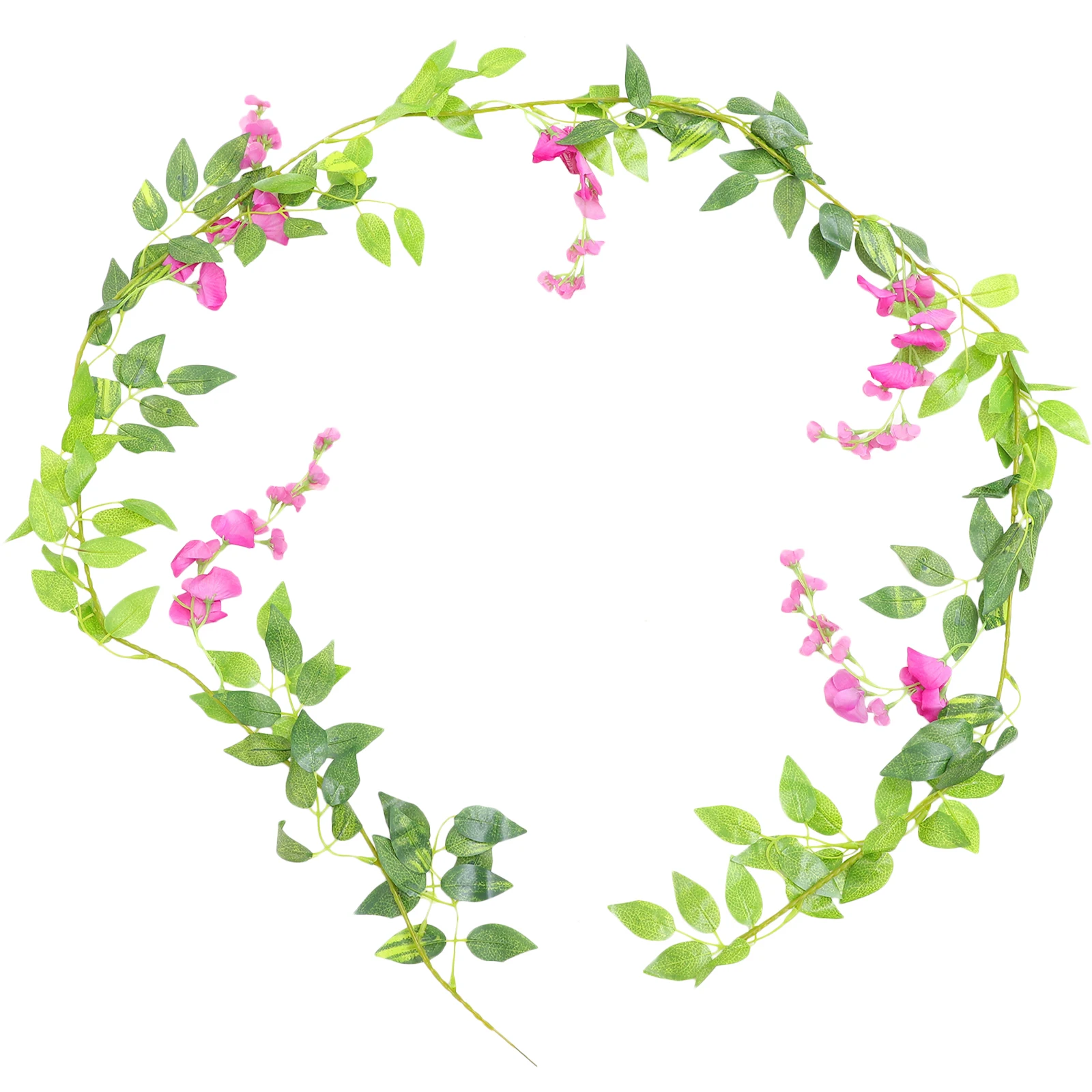

Artificial Wisteria Flower Vine Hanging Decor Wedding Party Home Plastic Garland Festive Scene Holiday AtmosphereFlower