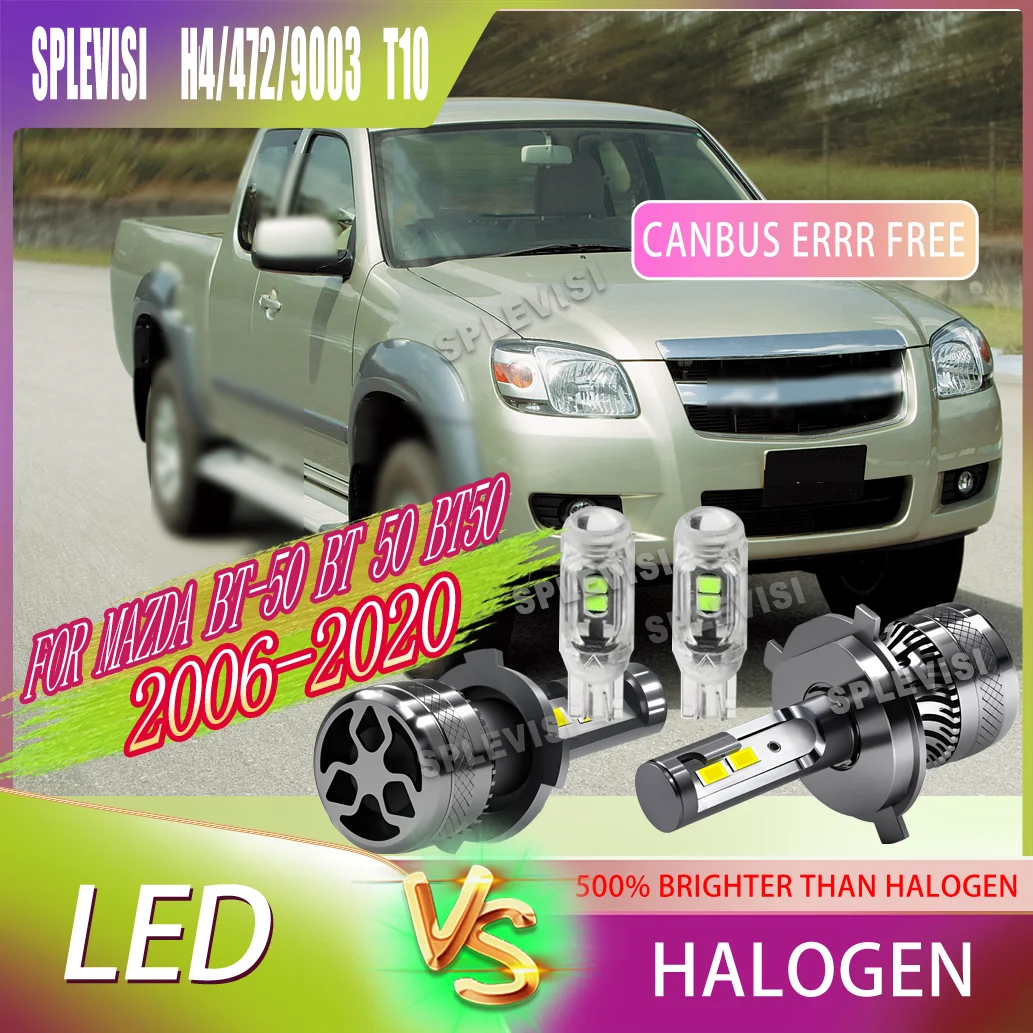 

LEDs ideal for all-season and all-weather driving For Mazda BT-50 BT 50 BT50 2006 2007 2008 2009 2010 201 12012 2013 2014-2020