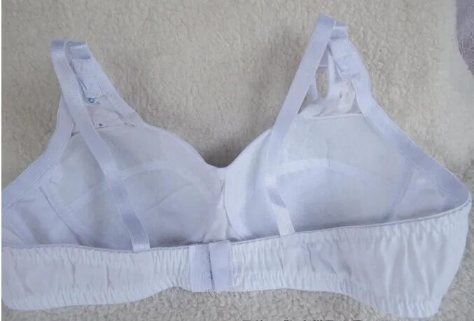 32 34 36 38 40 42 44 A B cup Pregnant women thin cotton bra back buckles Big Bust available wireless young girl bra bh C11