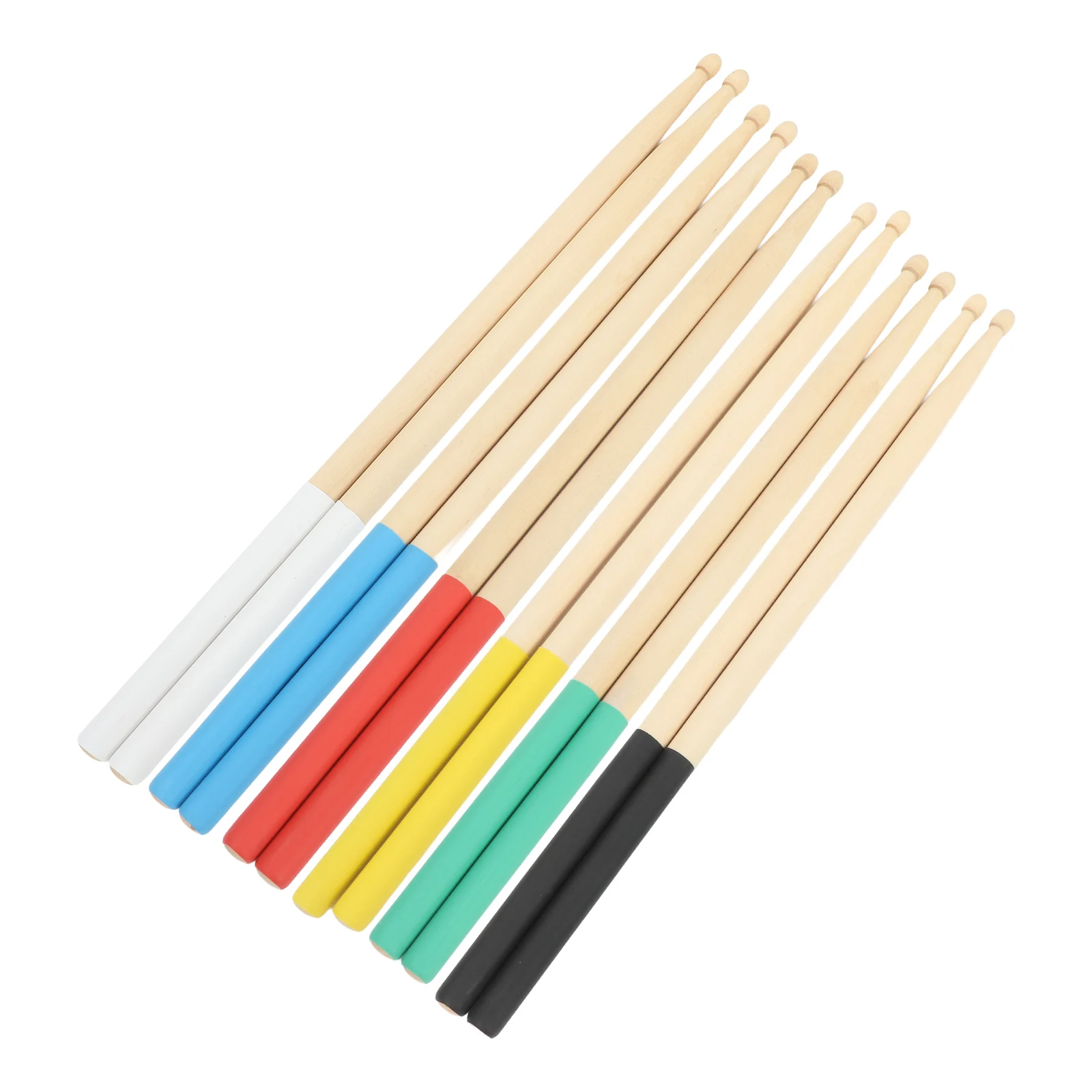 

6 Pairs Anti- Wood Drumsticks Perfect for Youth Bands Everyday Practice Concert Performance Percussion Instrument Accessory