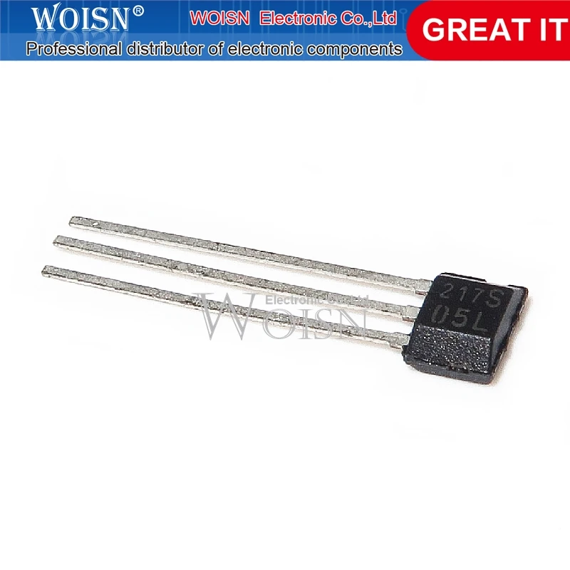 

10PCS TLE4905L silk screen 05L Hall sensor in-line P-SSO-3-2