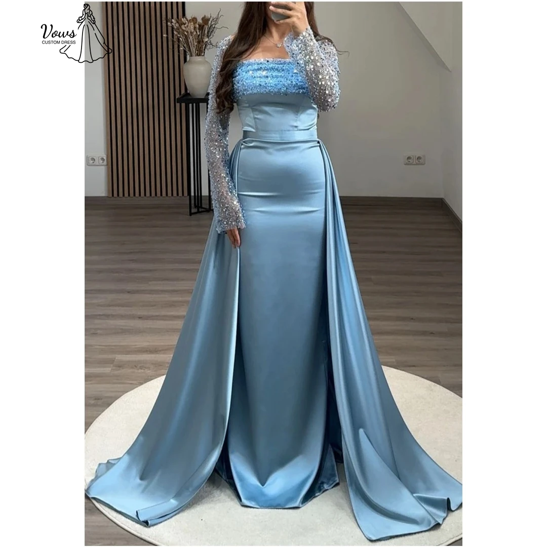

Vows Evening Dresses Woman Elegant Womens Dresses 2025 Woman Fish Tail Dresses. For. Women Wedding Party Dress Custom Made Prom