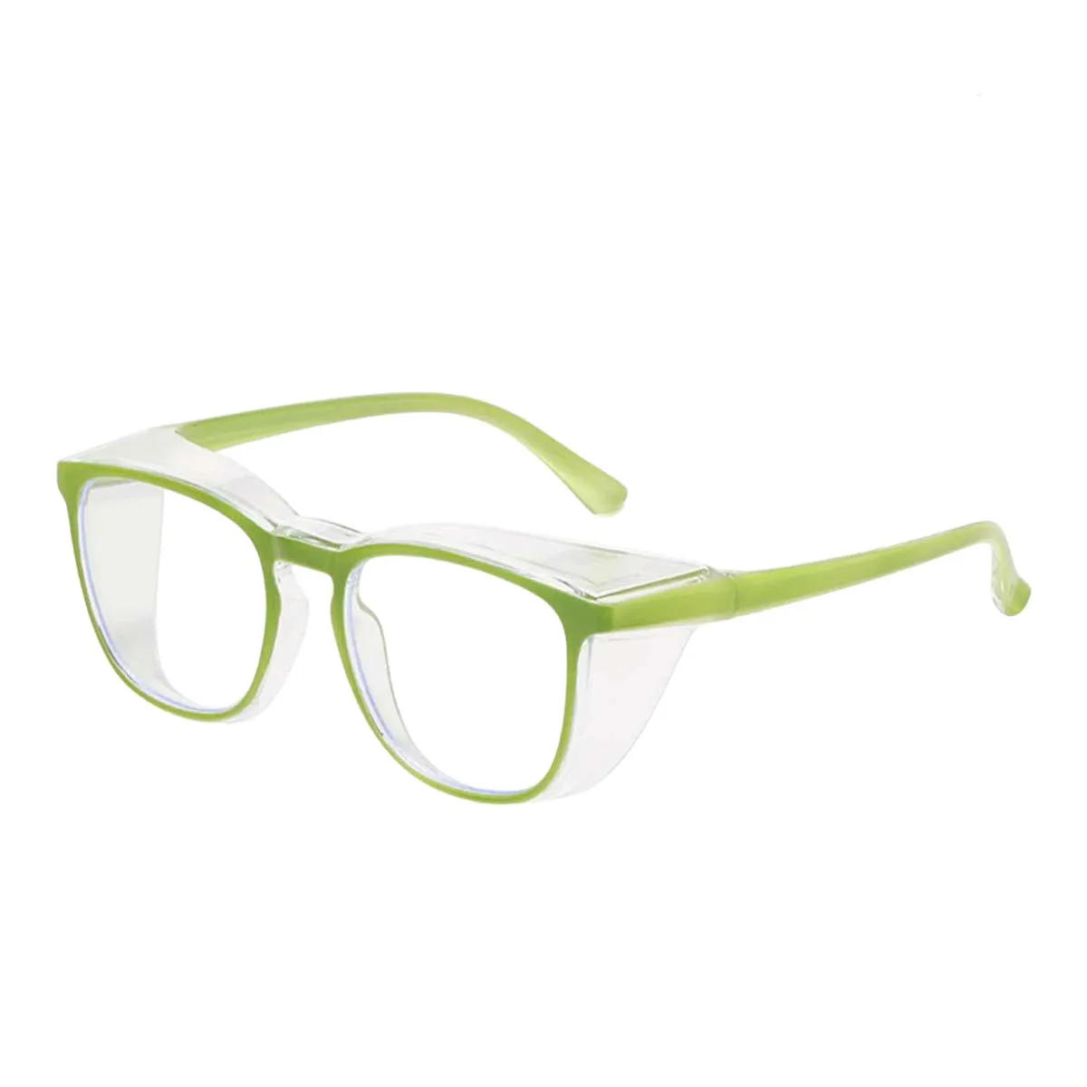 2 Colors Safety Glasses Clear Flat Light Anti-fog Eye Protection & Perfect Gift Choice Model HM9