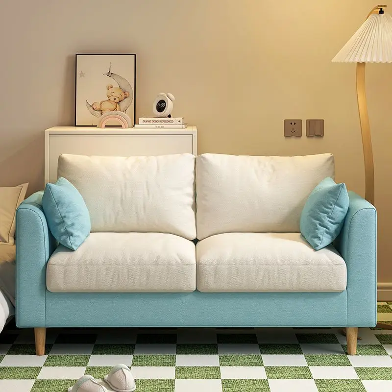 Girly Cheap Living Room Sofas Mint Green Modern Apartments Nordic Arm Sofas Cute Memory Foam Woonkamerbanken Furniture Home