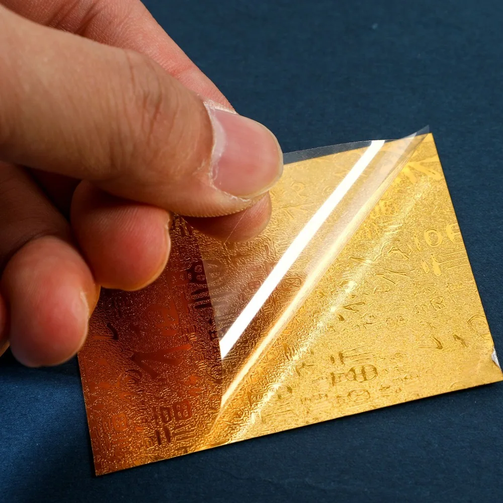 

God of Wealth Lucky Little Gold Card Sticker Feng Shui Lucky Blessing Good Luck Card Sticker Chinese Style Good Wish