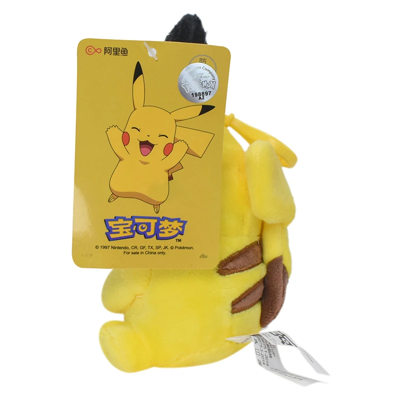 Takara Tomy-Pokémon Pikachu Plush Toys, boneco bonito dos desenhos animados, recheado macio, travesseiro Kawaii Anime, presente de aniversário