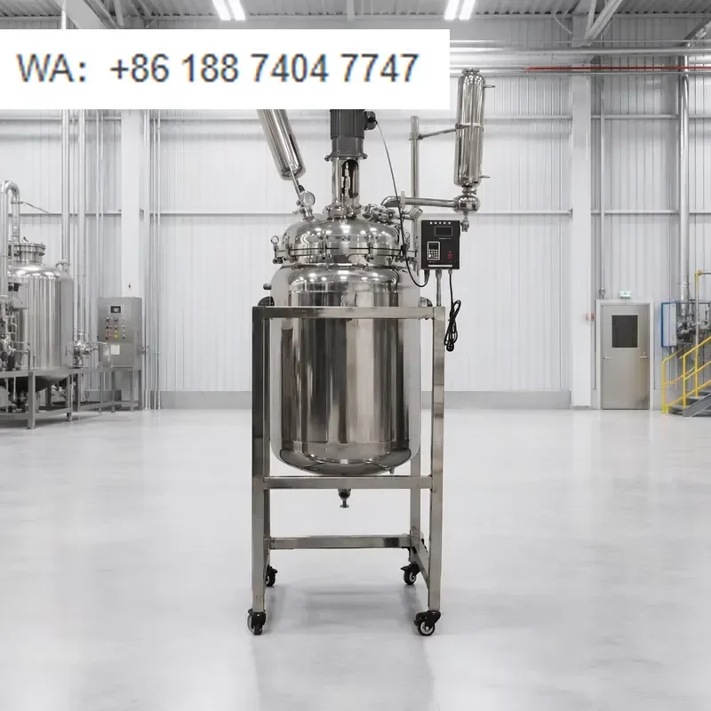for Laboao 50L Stainless Steel Jacketed Reactor High Temperature Reactions