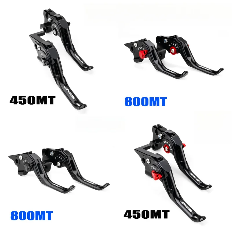 

For CFMOTO 450MT 800MT-X 800MT 450 800 MT-X MT800 MT450 800MTX Motorcycle Accessories Adjustable short Brake Clutch Levers