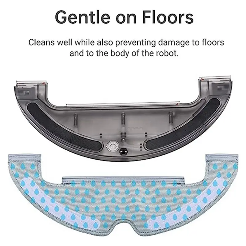 AA83 Suitable for Dream Sweeping Robot Accessories L10Plus Mop Pad Rag, Replacement Mop Cloth for Mopping the Floor