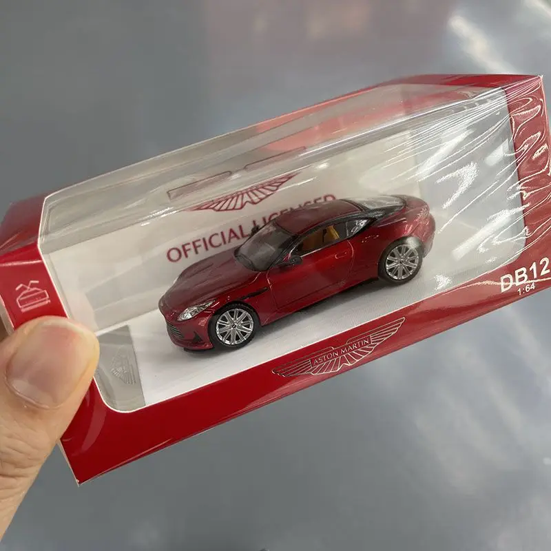 Xiaoguang Diecast in scala 1/64 Aston Martin DB12 modello di auto in lega giocattoli per ragazzi giocattoli regalo per bambini da 2 a 4 anni