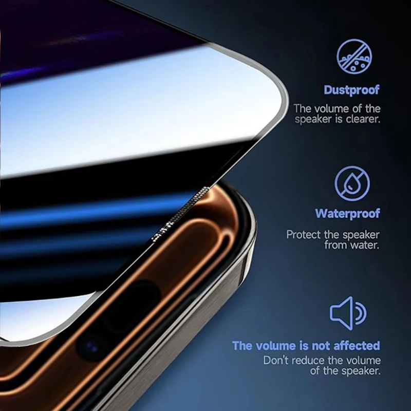 زجاج مقسى مضاد للتجسس لهاتف Xiaomi Redmi 15C 14C 13C 12C Note 14 13 12 11 10 9 Pro 12S 11S 10S واقي تركيب خالٍ من الغبار #5