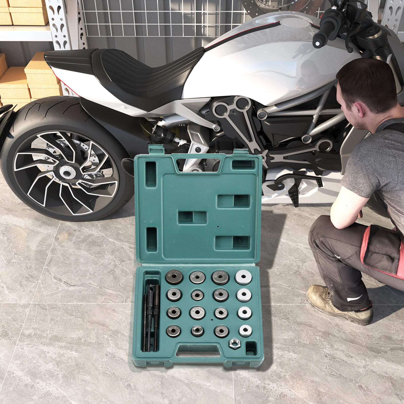 مجموعة كاملة من صمام كربيد طحن عجلة صمام مقعد القاطع مخرطة رئيس مجموعة أدوات لإصلاح مقعد صمام محرك الدراجة النارية