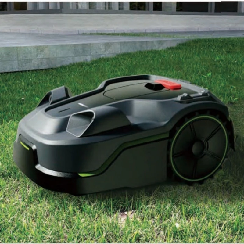 

lawn mowing robot, automatic obstacle avoidance, automatic homing and charging APP operation, electric lawn mower