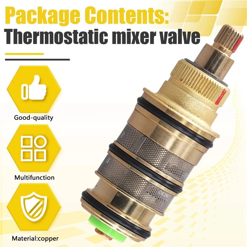 BAAG-أجهزة الحمام خلاط ثرموستاتي الصنابير حمام الحمام دش صمام صمام خلاط ثرموستاتي صمام خلاط ثرموستاتي أ #4