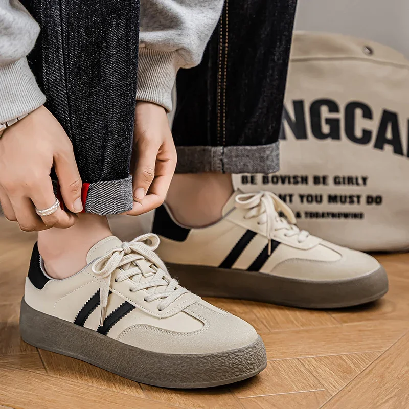 

New Design Fashion Casual Shoes Outdoor Lace Up Sneakers for Men Female Comfortable Versatile Sport Shoes Vulcanize Shoes