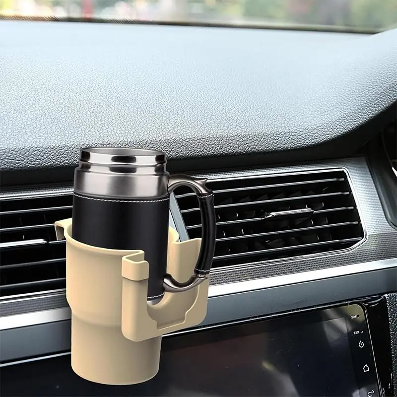 Car Door Cup Holder, Multifunctional Hanging Beverage Rack for Auto Interior