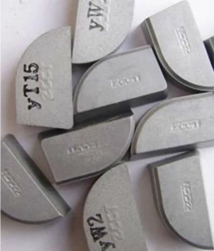 

40pcs High Hardness YT15 YW2 YG6 YG8 A315 CNC Carbide Turning Welding Inserts Brazed Blade