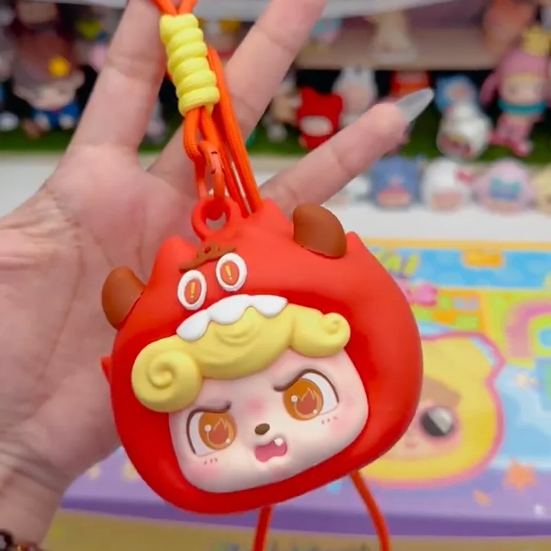 

Genuine Qkid Emotion Monster Earphone Bag Series Blind Box Handmade Cute Doll Pendant Gift Trendy Toy Kid Girl Friends Couple