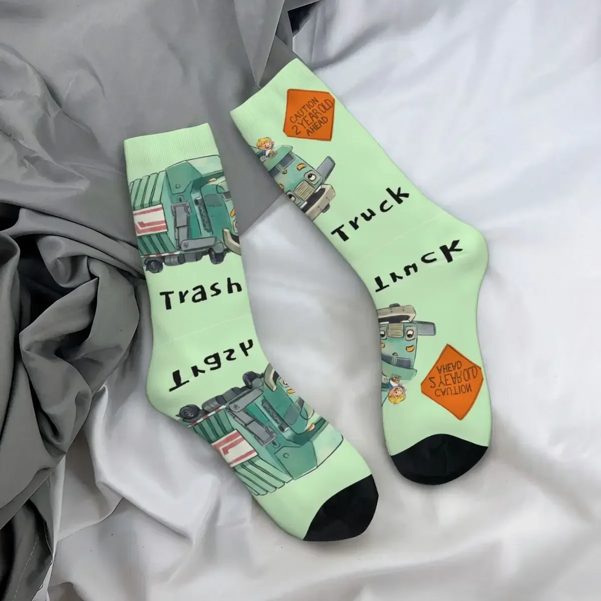 Calcetines largos con dibujos de Netflix para hombre y mujer, medias Harajuku de alta calidad para todas las estaciones, accesorios para regalos