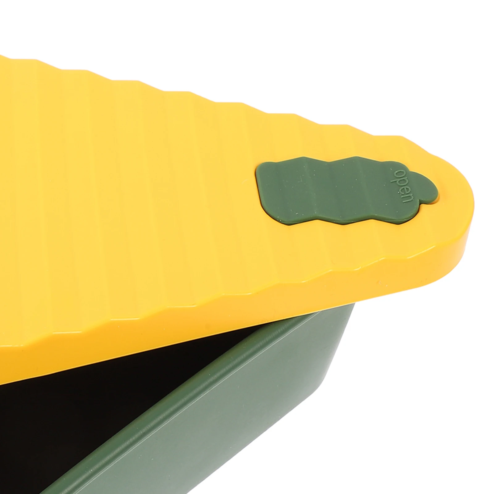 

Silicone Pizza Storage Container with Adjustable Vent Lid Microwavable Reusable Pizza Box for Leftover Slices Food Grade