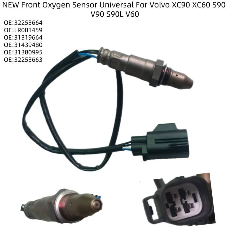

NEW Front Oxygen Sensor Universal For Volvo XC90 XC60 S90 V90 S90L V60 32253664 LR001459 31319664 31439480 31380995 32253663