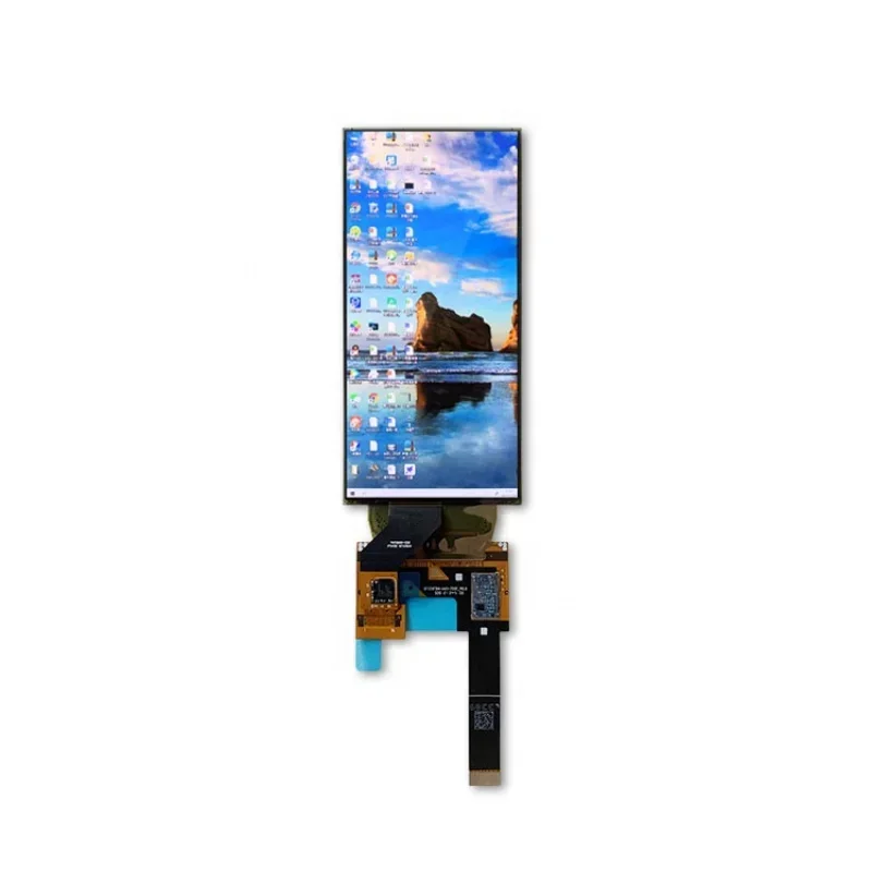 Paper-Thin Bendable Panel Touch   Driver Board Screen HD 5.1 Inch Flexible  Display