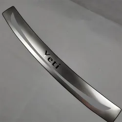 Car Accessories For Skoda Yeti 2014-2015 2016 2017 Scuff Plate/door Sill Rear Bumper Protector Sill Trunk Tread Plate Trimcar