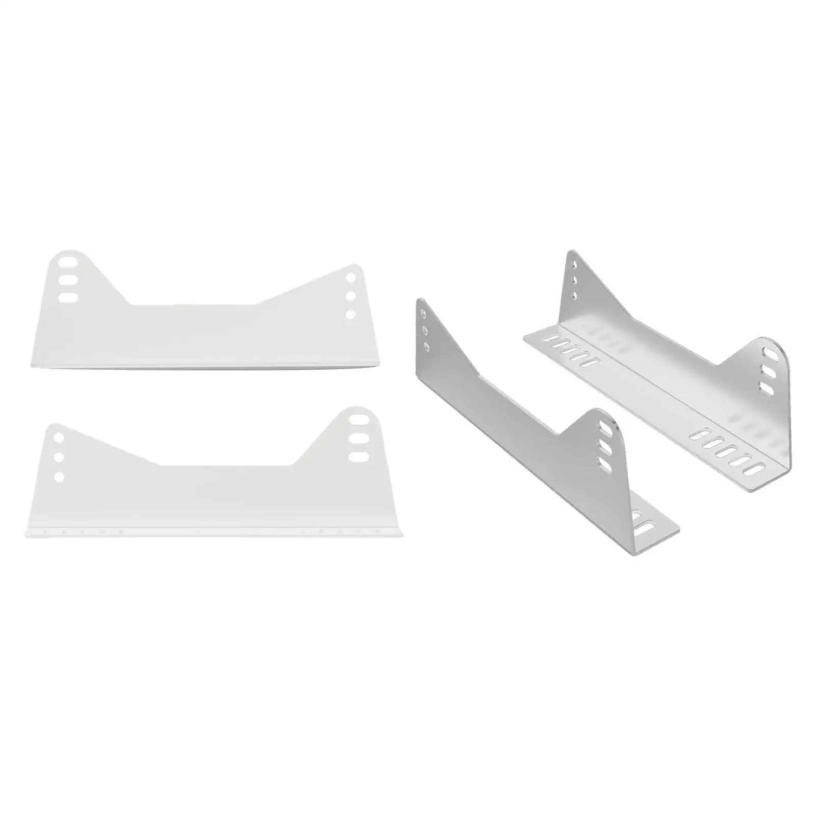 Race Seat Side Mount Brackets Universal for Bucket Seats Easy Installation Spare Parts