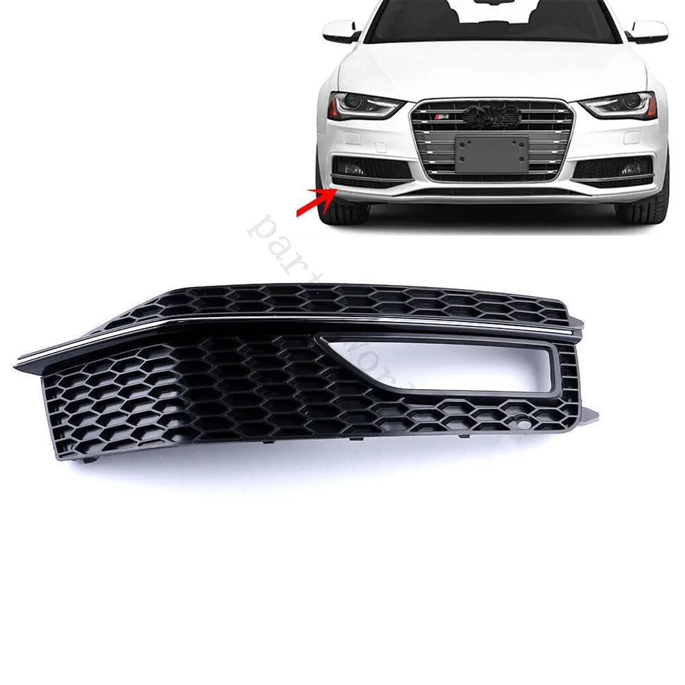 

The left and right fog lamp barbecue covers are suitable for 2013-2015 Audi A4 S series S4 passengers-