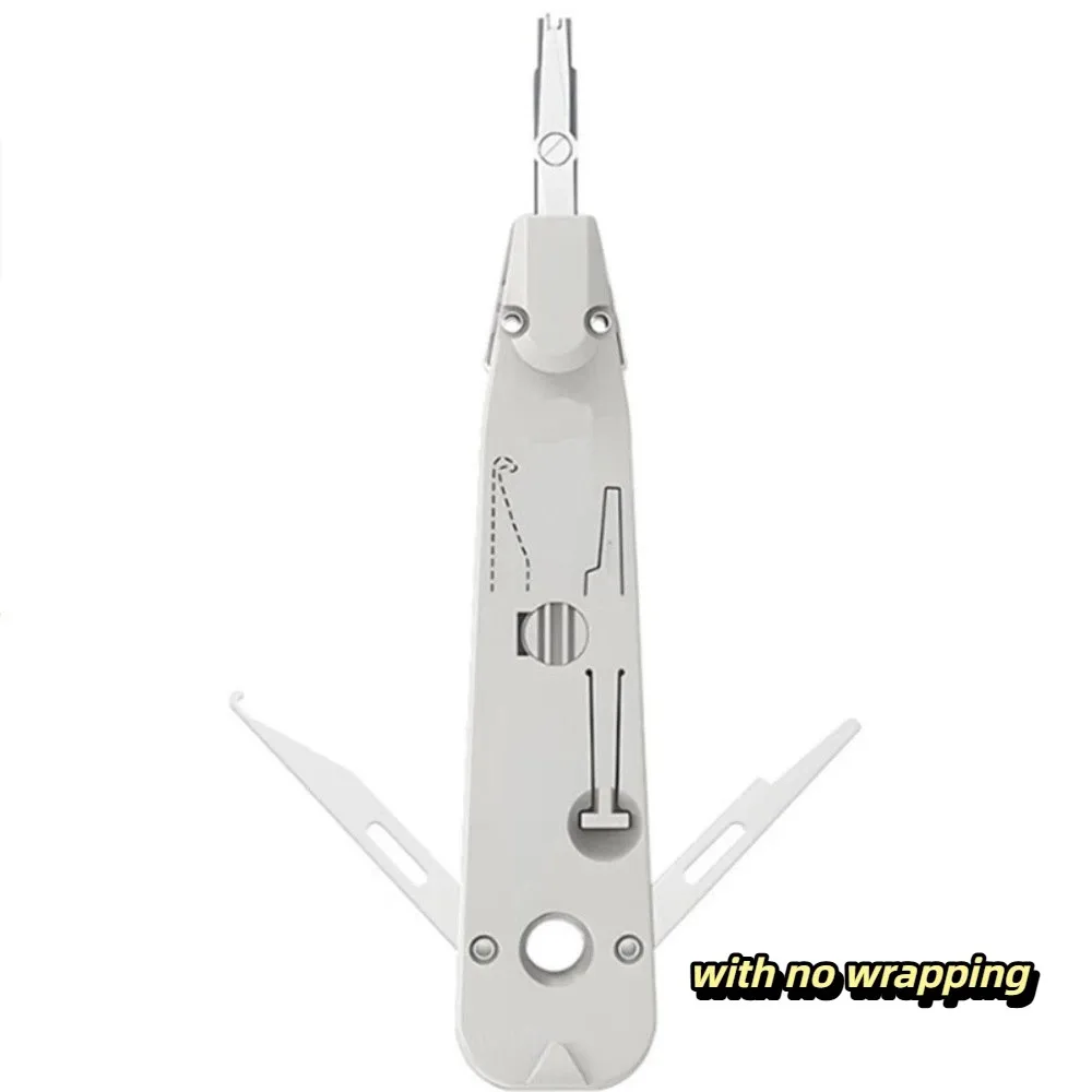 Original Gray Punch Down Tool Lsa-plus Krone Network Tool Kit Anti-Slip Handle Ergonomic Handle Wire Cutting Tool