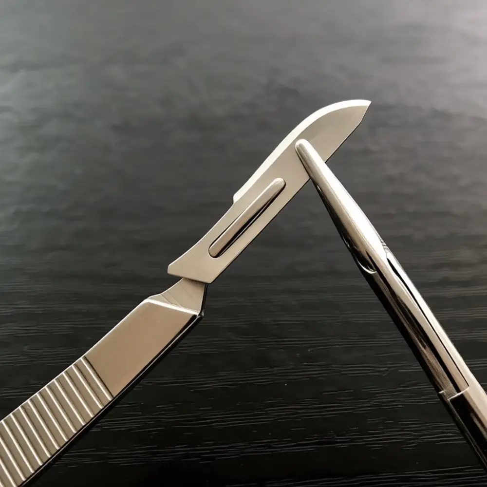 Durable Sculpture Handle Stainless Steel Blade Support For Crafting Art Design Precision Cutting Tool