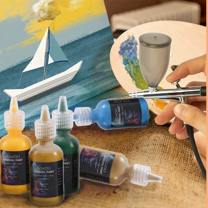 Gundam Model 12/18/24 Color 30ml Multi Purpose Painting Spray Pen Acrylic Paint Airbrush Special Water Based Acrylic Pigment Set view 2