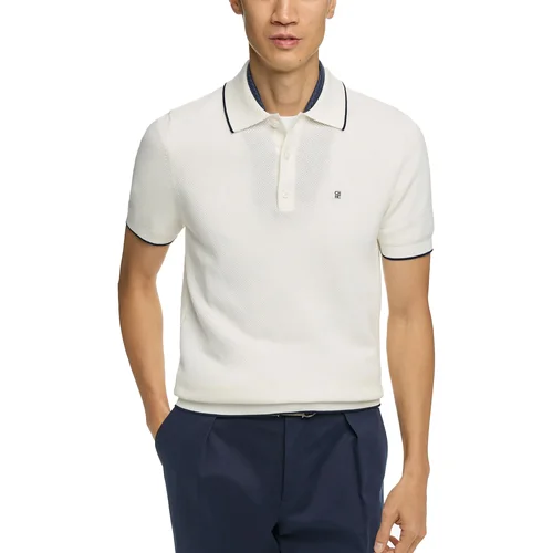 CHCH, suéter de manga corta con solapa para hombre, camiseta nueva de punto, Jersey informal de negocios para hombre, camiseta