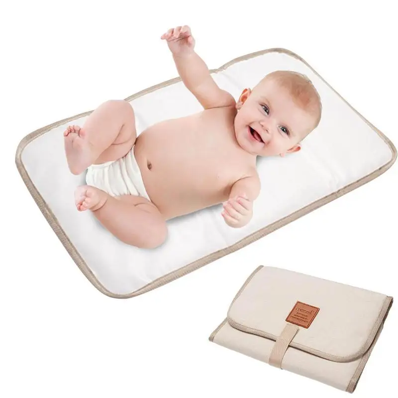 Foldable Baby Diaper Changing Pad Waterproof Newborns Diaper Pad Portable Toddler Changing Table Oxford Baby Diaper Sheet